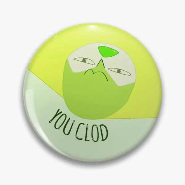 You Clod Peridot Steven Universe  Soft Button Pin Collar Fashion Clothes Cute Decor Cartoon Funny Lapel Pin Creative Lover Gift