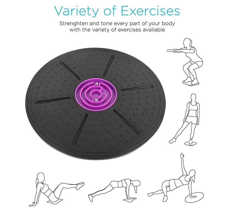 Hockey Balance Board For Ice Hockey Training 360 Degree Gym Fitness Balance Disk Yoga Home Exercise Equipment