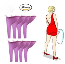 Weibliches Urinal tragbare Wee Pee Stand wieder verwendbare Urinoir Femme Mädchen Urinale Urinieren im Freien Pee stehende Urinale Frau Urinal