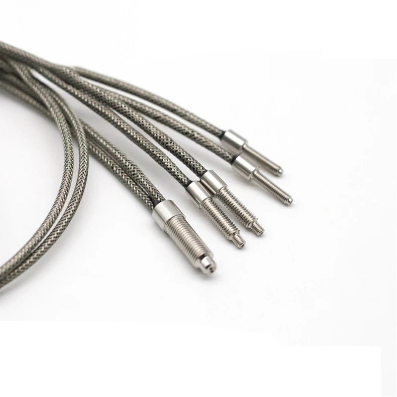 Metal sheathed fiber amplifier fiber optic sensor probe line PR6Y10J PR4Y10J PT3Y10J