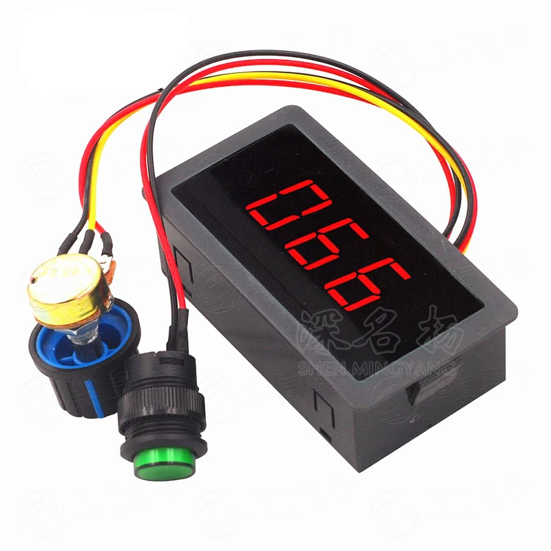 DC PWM Motor Speed Controller CCM5D 16KHz 6-30VDC 6/8A stepless speed control switch 6V 12V 24V LED display