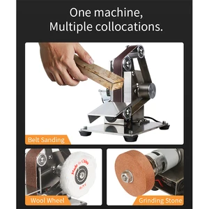 آلة شحذ الصنفرة المعدنية الكهربائية الصغيرة مقعد ساندر كهربائي متغيرة السرعة أفضل 12 مطحنة مقعد صغيرة للمبيعات - رقم 9