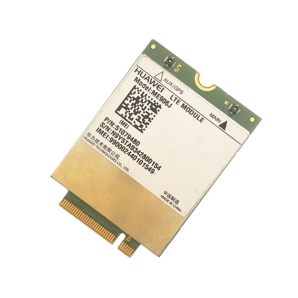 

Для HUAWEI Model ME906J 3G 4G WWAN LTE Модуль Quad-band WCDMA GPS NGFF внутренняя беспроводная карта M.2