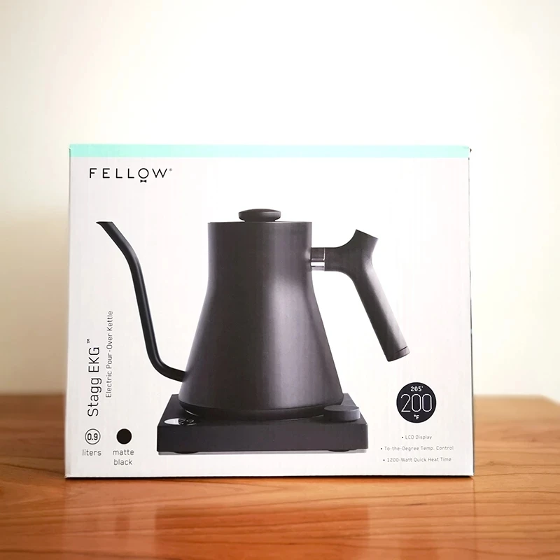 FELLOW STAGG EKG ELECTRIC KETTLE Intelligent temperature control hand coffee pot constant flow fine mouth hand coffee pot 600ml