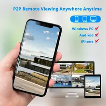 5MP WiFi CCTV Security Kit 16CH NVR Outdoor Wireless Cameras #4