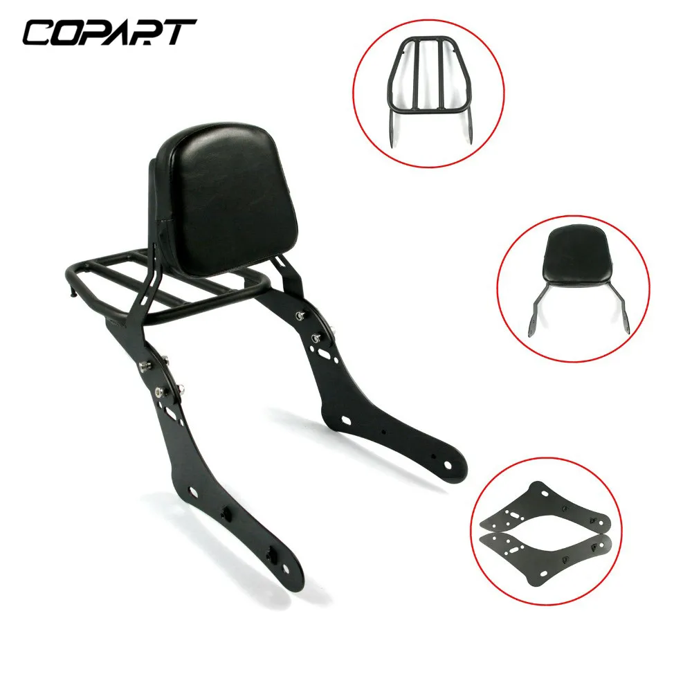 For Kawasaki Vulcan 650 S EN650 VN650 S650 EN650d Vulcan S 650 2015-2023 Motorcycle Detachable Sissy Bar Luggage Rack Backrest