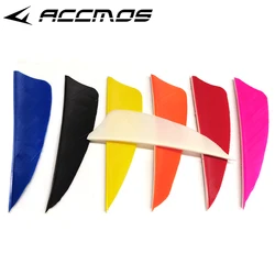 50pcs Archery 2.5 Inches Turkey Feather  Arrow Fletching Arrow Vans For Arrow Archery DIY Real Feather  Hungting High Quality