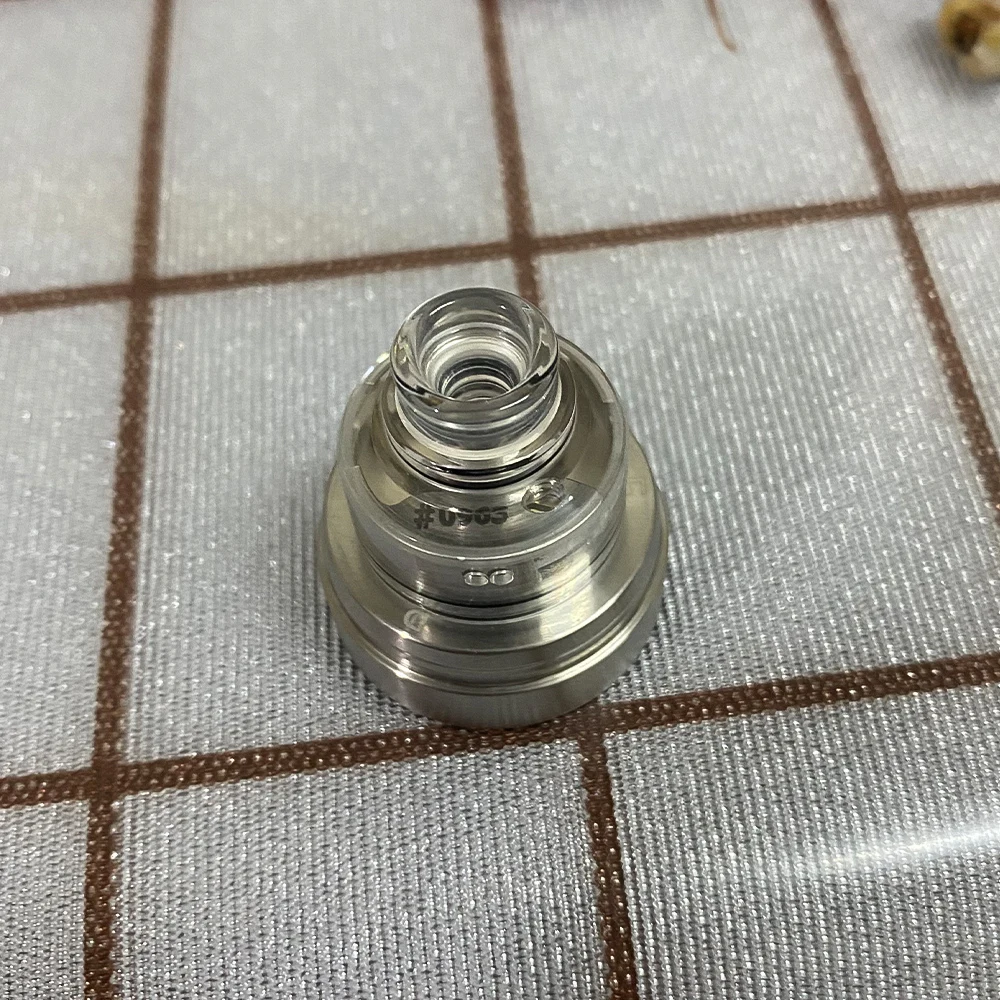 Aston 22 RDA  Atomizer Replacement Clear Top Cap With 510 MTL Drip Tip PEI Heat Resistance Vape Tip Accessories vs Haku Venna