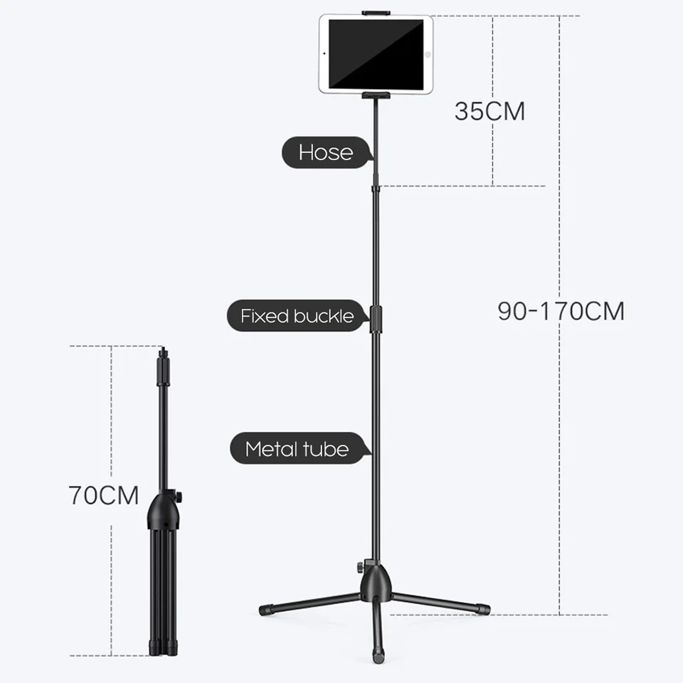 OUTMIX-Support de téléphone et tablette en aluminium, bras flexible et évolutif pour Xiaomi iPad Pro 12.9