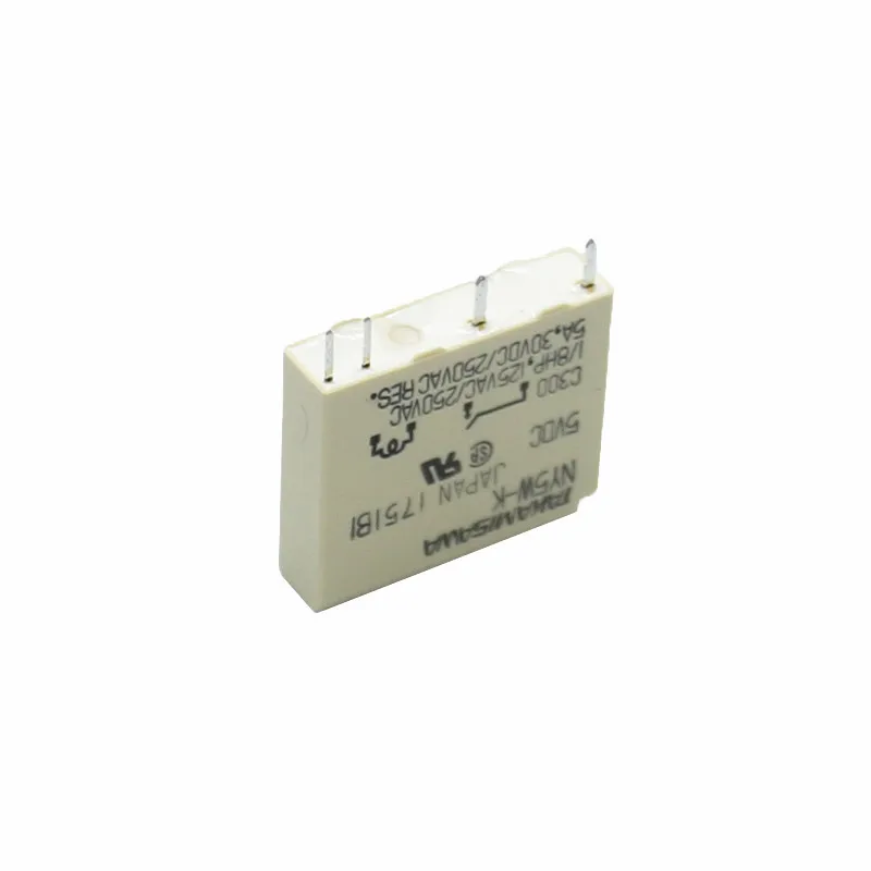 5PCS/Lot Power Relay NY5W-K NY12W-K NY24W-K 5VDC 12VDC 24VDC 5A 250VAC 4PIN a Group of Normally Open Brand New and Original