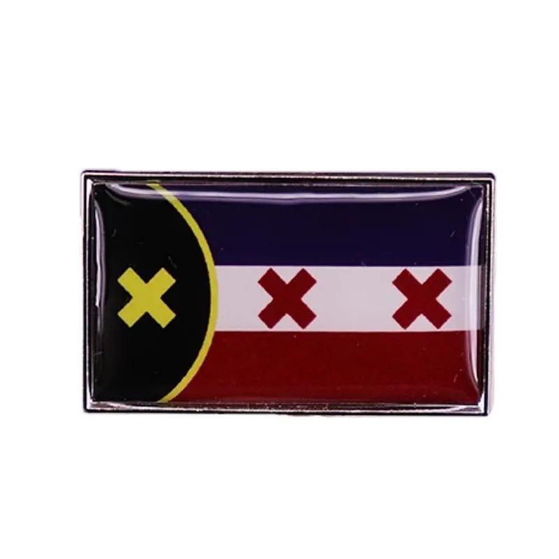 Lmanberg Dream Enamel Pins Smp Lmanburg Flag Lapel Badge Brooch