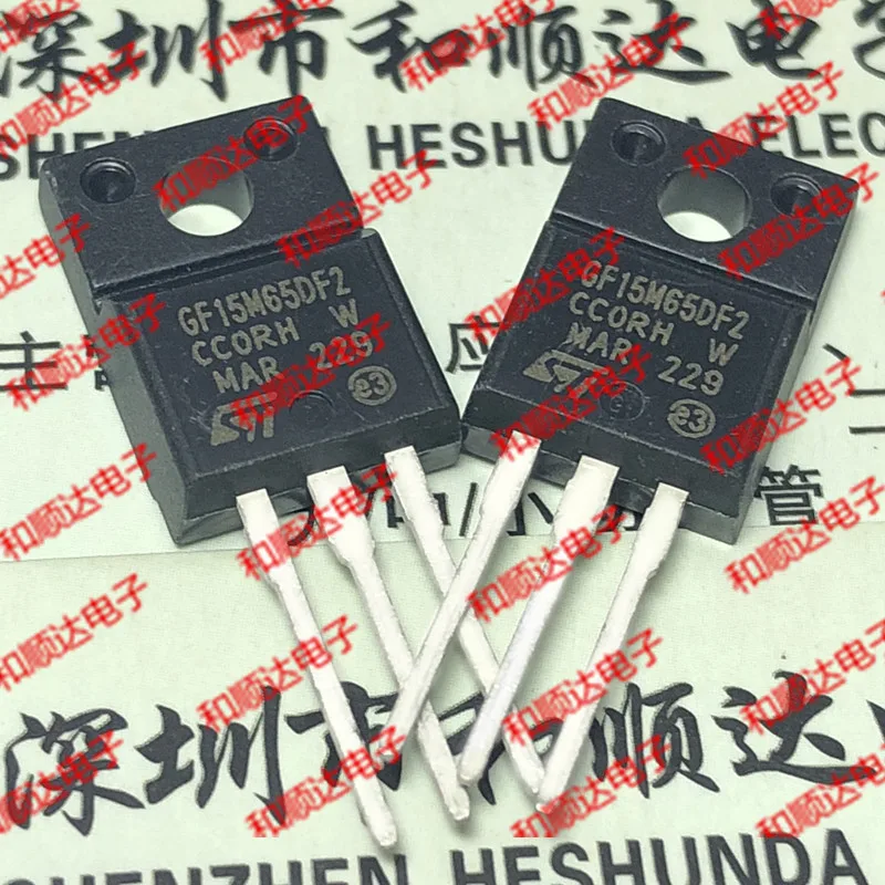 10 sztuk/partia GF15M65DF2 STGF15M65DF2 nowy zdjęcie TO-220F 650V 15A