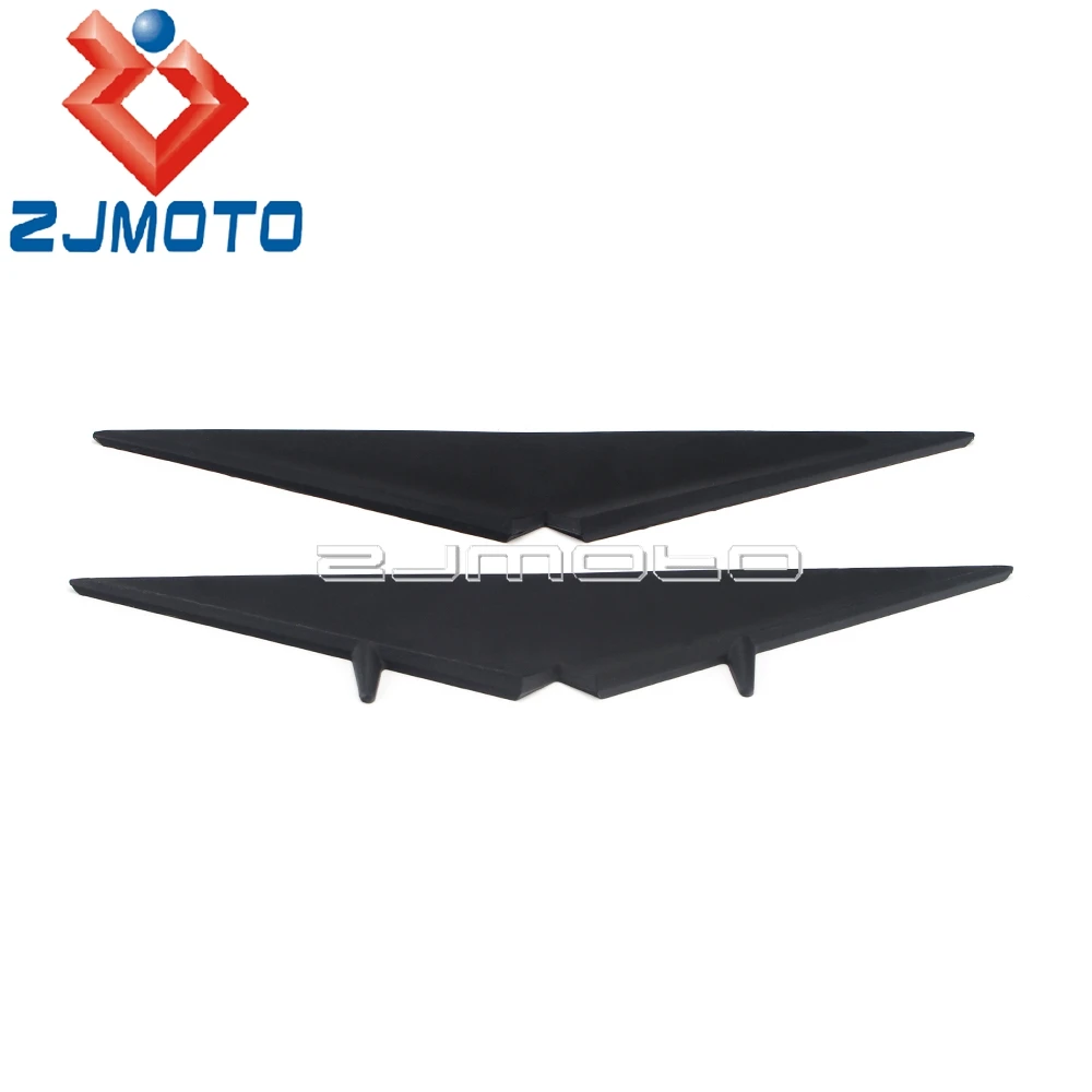 Motorcycle Rubber Front Headlight Headlamp Eyebrow Eyelid Sticker For Harley Road Glide Ultra Limited FLTRK FLTRU FLTRX 2015-Up