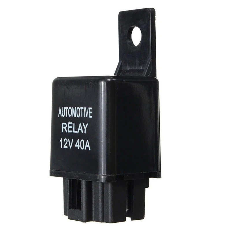 1pc Car Relay 12V 40A 40 AMP Car Automotive Van Boat Bike 4 Pin SPST Alarm Relay Auto Replacement Parts