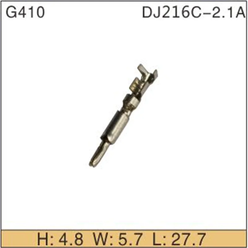 

Free shipping 1000pcs Car Electronics & Motorcycle Accessories & Parts G410 male terminal connector