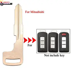 jingyuqin Remote Smart Car Key Blade For Mitsubishi ASX Outlander Sport Pajero Shogun Montero Lancer Insert Blade Keyless