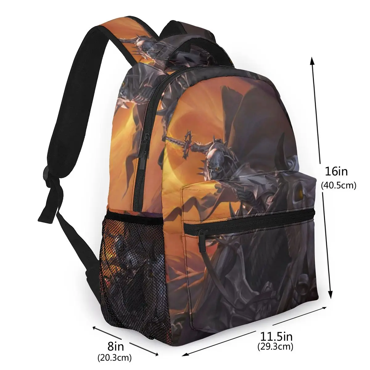 Skull Knight Berserk Backpack for Girls Boys Travel RucksackBackpacks for Teenage school bag