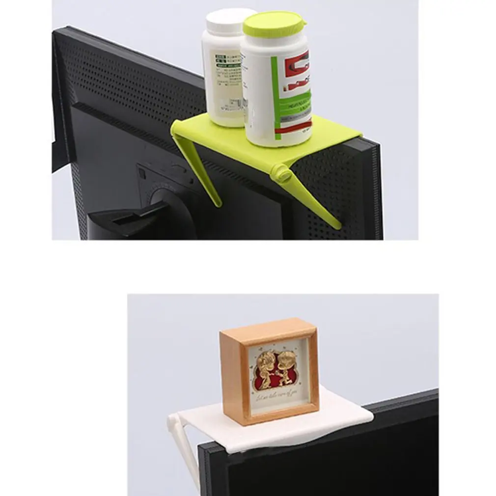 Screen Top Plank Display Plank Computer Monitor Riser Desktop Stand Tv Rack Opslag Bureau Multifunctionele Opbergrek Abs