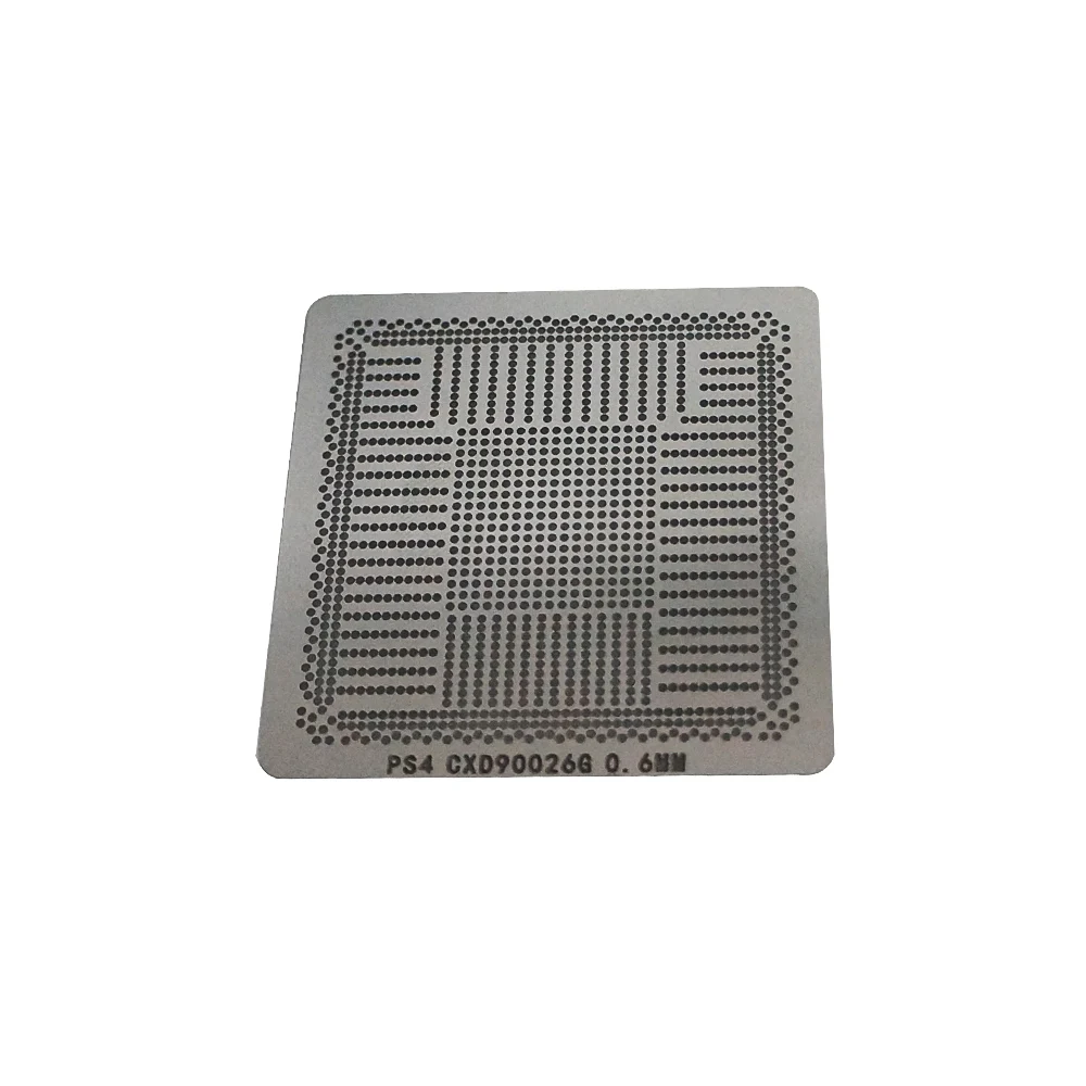 4pcs/lot BGA reballing stencils direct heating solder ball steel template for PS4 BGA IC reball station and chips reballing