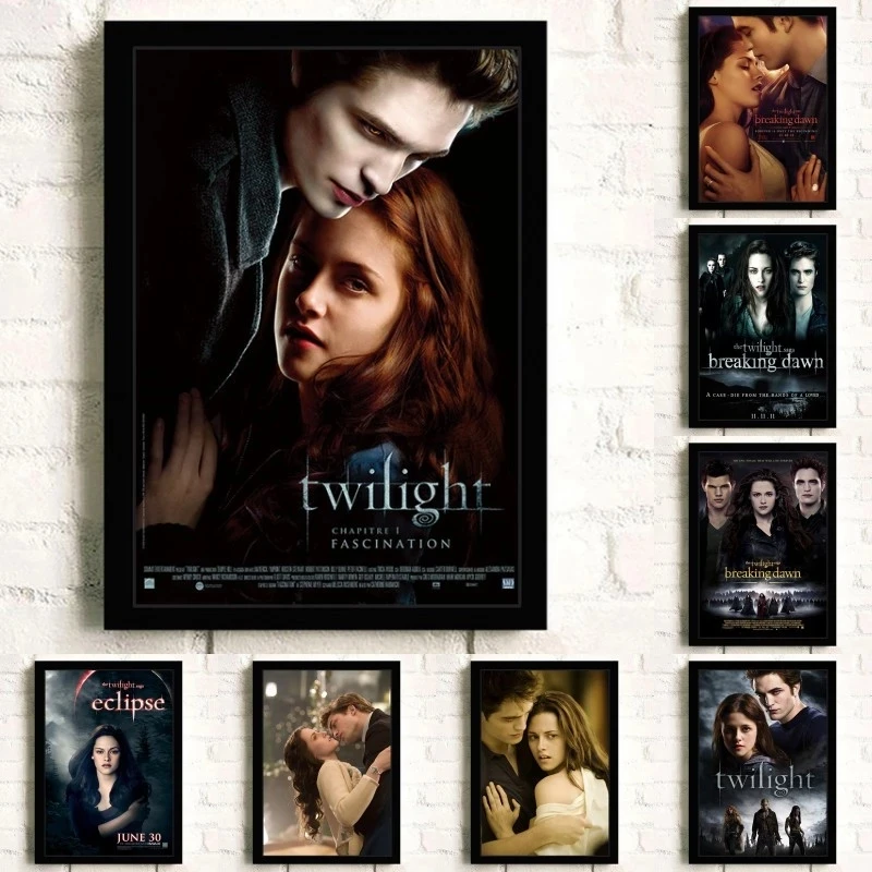 Canvas Painting Modern Twilight Film Tv Movie Figure Wall Art Posters And Prints Pictures For Bedroom Living Home Decoration