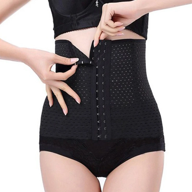 Slimming Waist Trainer for Women Lower Belly Fat Hourglass Body Shaper Waist Cincher Shapewear with Steel Bones Extender Corset