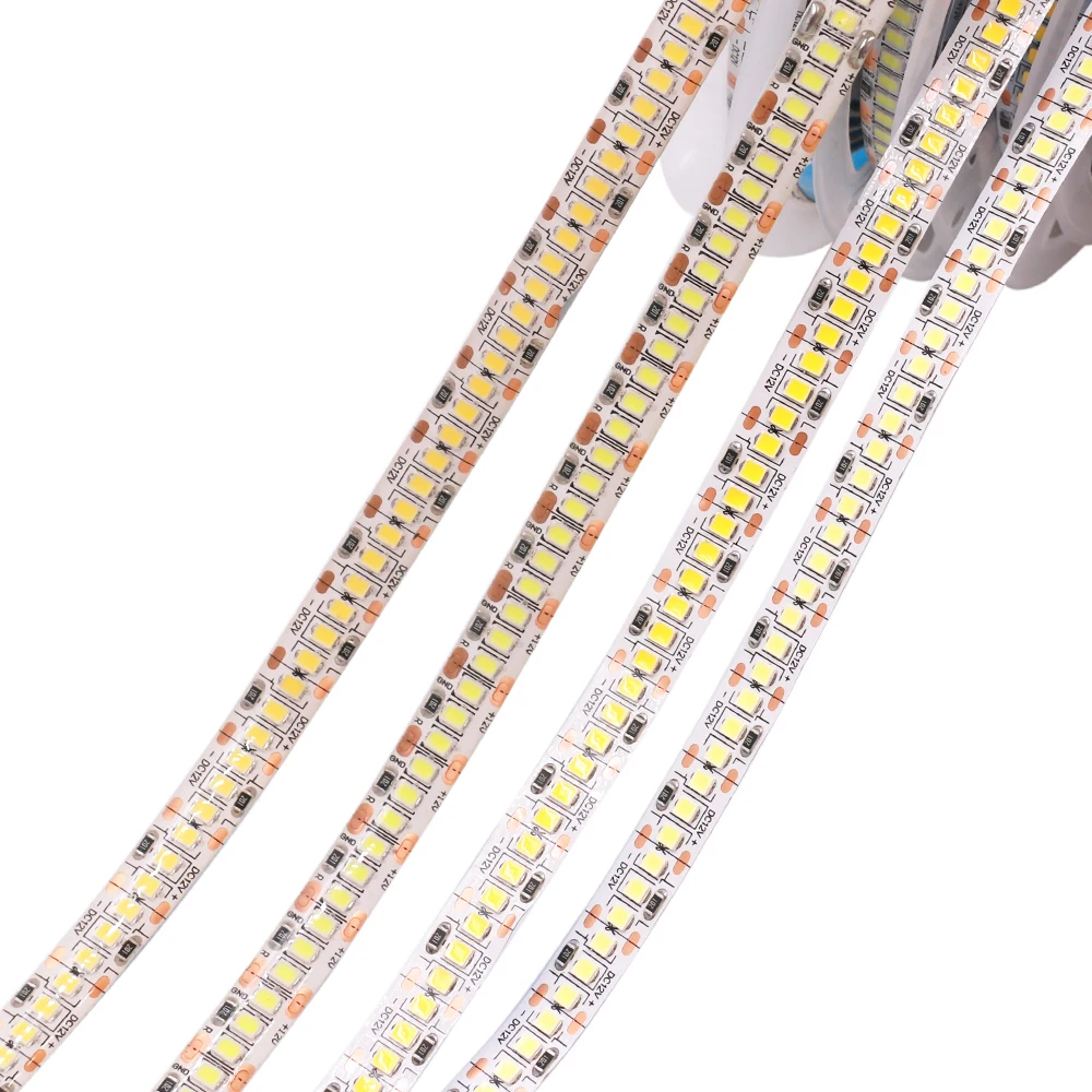 12V 2835 LED Strip Light 5m 10m 15m 20m 25m Tape Strips High Density Lingting Flex Waterproof 60/120/240/480 LEDs Home Decor