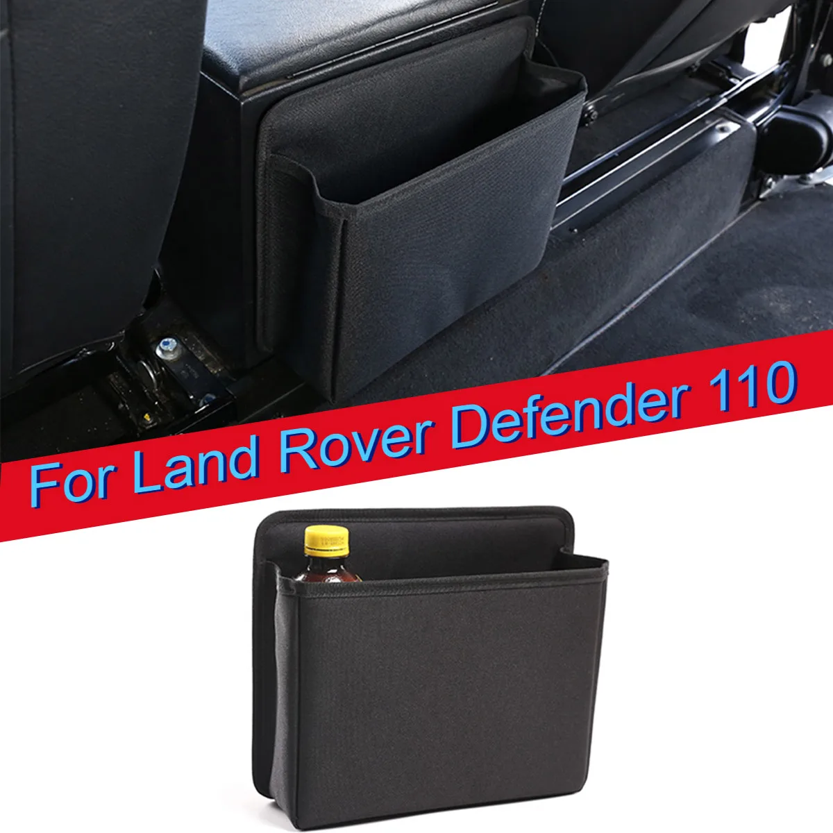 For Land Rover Defender 110 130 For Landrover 90 Storage box behind the armrest storage compartment Storage bags Car Accessories