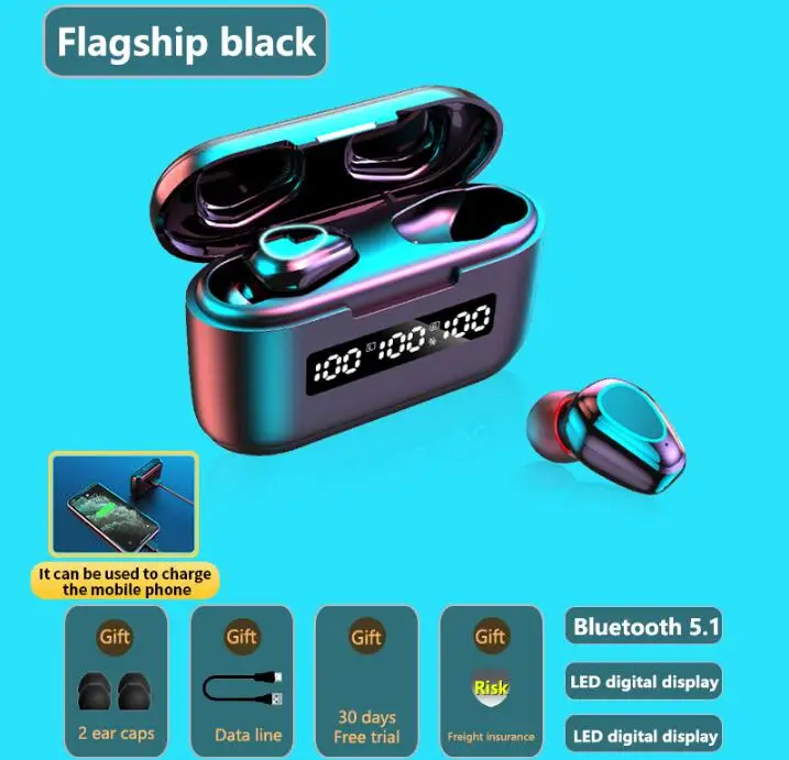 20pcs G40 Tws Earphone 9D HD  5.1 Bluetooth Wireless Headset vs m17 f9 b11 for universal smart phone car driver out door