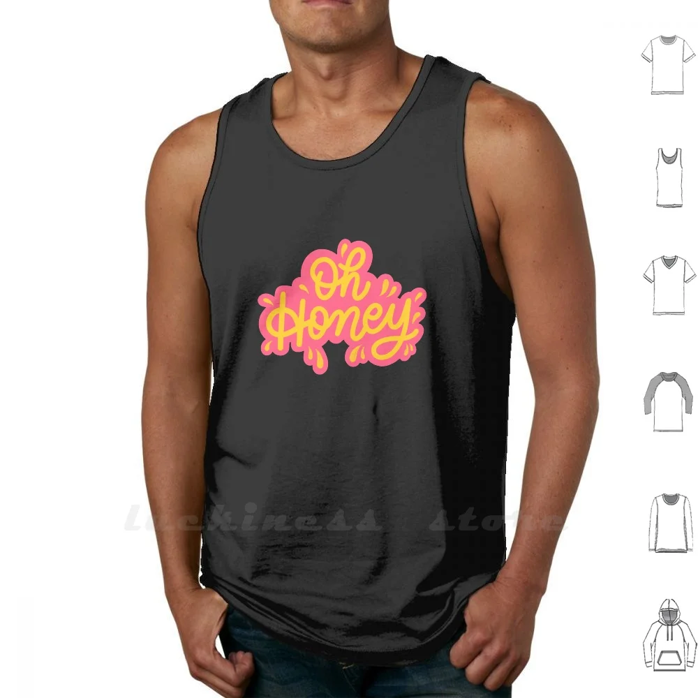 Oh Honey Sleeveless Tank Top Vest Cotton Trixie And Katya Unhhhh Drag Queen Trixie Mattel Katya Zamolodchikova Drag Race Oh