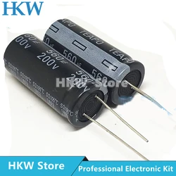 2pcs/lot 560UF 200V 18*45mm Aluminum Electrolytic Capacitor 560uF200V 200V560uF 18X45 20%