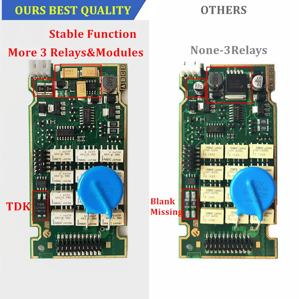 Lexia3 Full Chips Firmware 921815C LEXIA 3 PP2000 Diagbox V9.91 V7.83 For Citroen/Peugeot 12 NEC Relay 7 Optocouplers