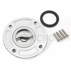 Motorcycle CNC Aluminum Fuel Tank Cover Gas Cap Keyless For Suzuki GSF 200 400 600 1200 1250 Bandit GSF600 GSF1200 GSF400