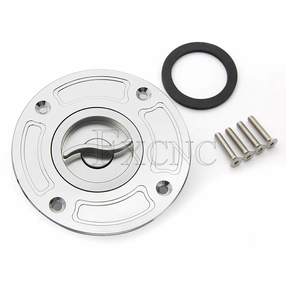 Motorcycle CNC Aluminum Fuel Tank Cover Gas Cap Keyless For Suzuki GSF 200 400 600 1200 1250 Bandit GSF600 GSF1200 GSF400