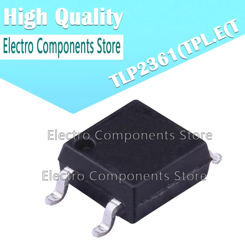 10PCS/Lot Optical Coupler TLP2361(TPL.E(T TLP2361 P2361 SMD SOP5 Optocoupler Chip IC