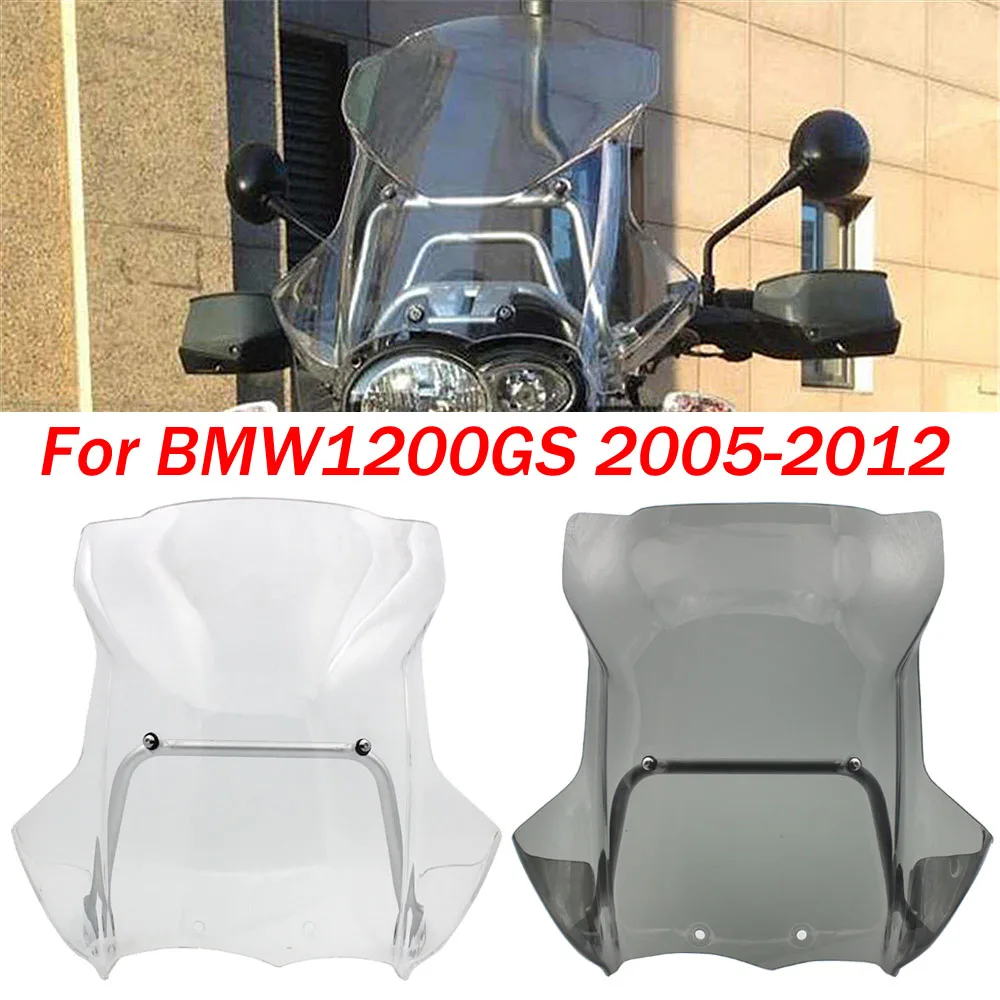 For BMW R1200GS GS1200 R 1200 GS Adventure 2005 2006 2007 2008 2009 2010 2011 2012 Windshield Windscreens Front Screen