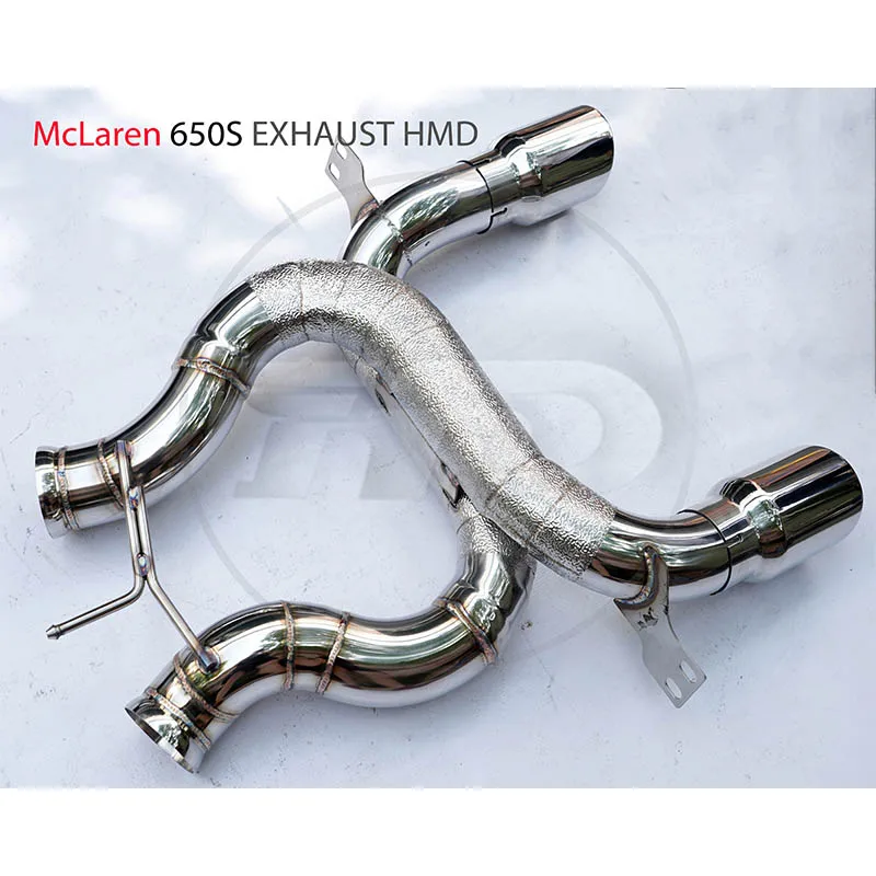 

Exhaust Pipe Manifold Downpipe for McLaren 650S Upgrade 675 Rear Pipe Auto Replacement Electronic Valve Car Accessories