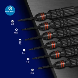 Magnetic Precise Screwdriver Set for iPhone Android Mobile Phone Repair Disassemble Screwdriver Repair Electronics DIY Hand Tool