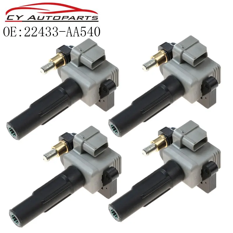 

4 PCS Ignition Coil For Subaru Baja FOR ESTER IMPREZA Legacy 2.5 22433AA540 22433-AA540 22433AA480 22433-AA480 22433-AA640