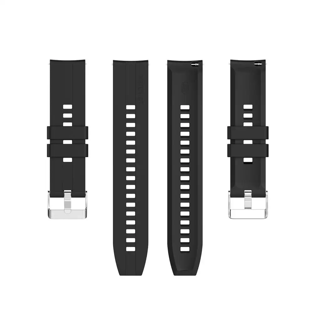 2021 22mm Watchband Strap For Huawei Watch 3/watch3 Pro Replacement Silicone Wrist Bracelet Adjustable Universal Watch Strap