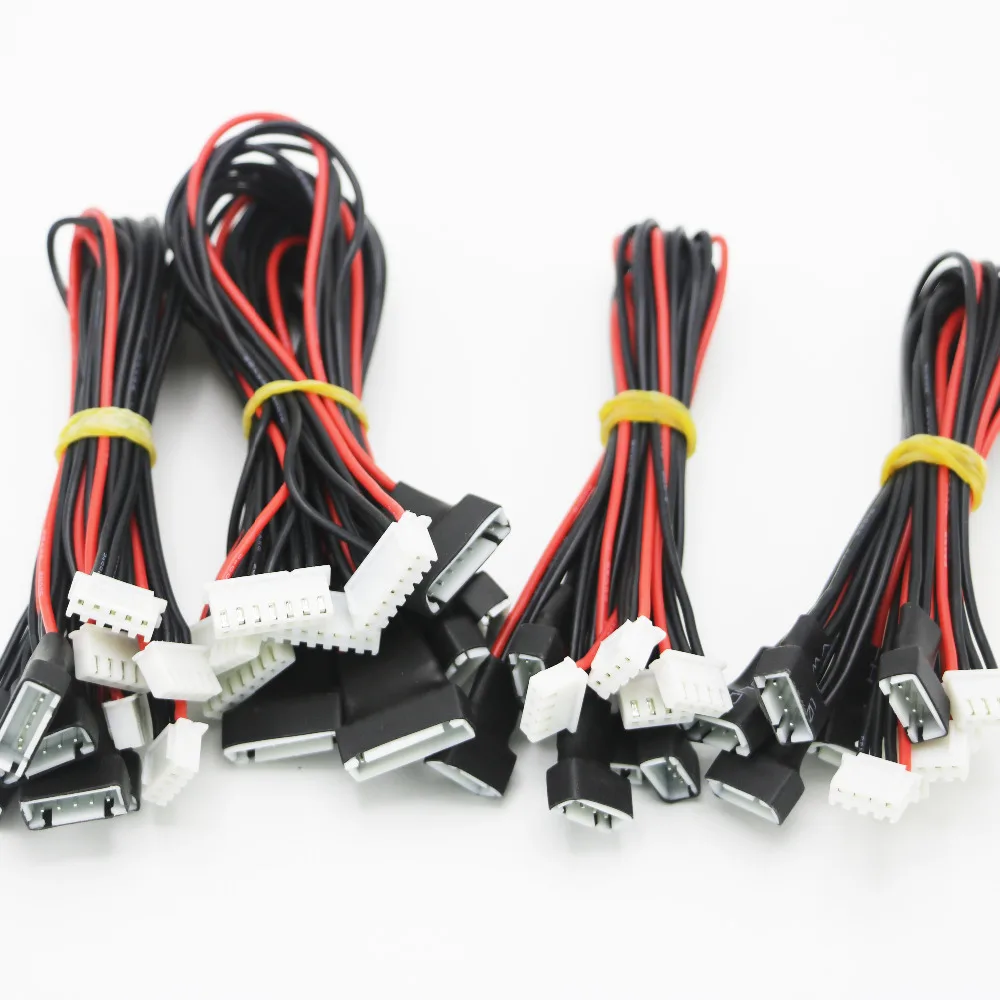 5pcs/lot JST-XH 2S 3S 4S 6S 20cm 22AWG Lipo Balance Wire Extension Charged Cable Lead Cord For RC Lipo Battery