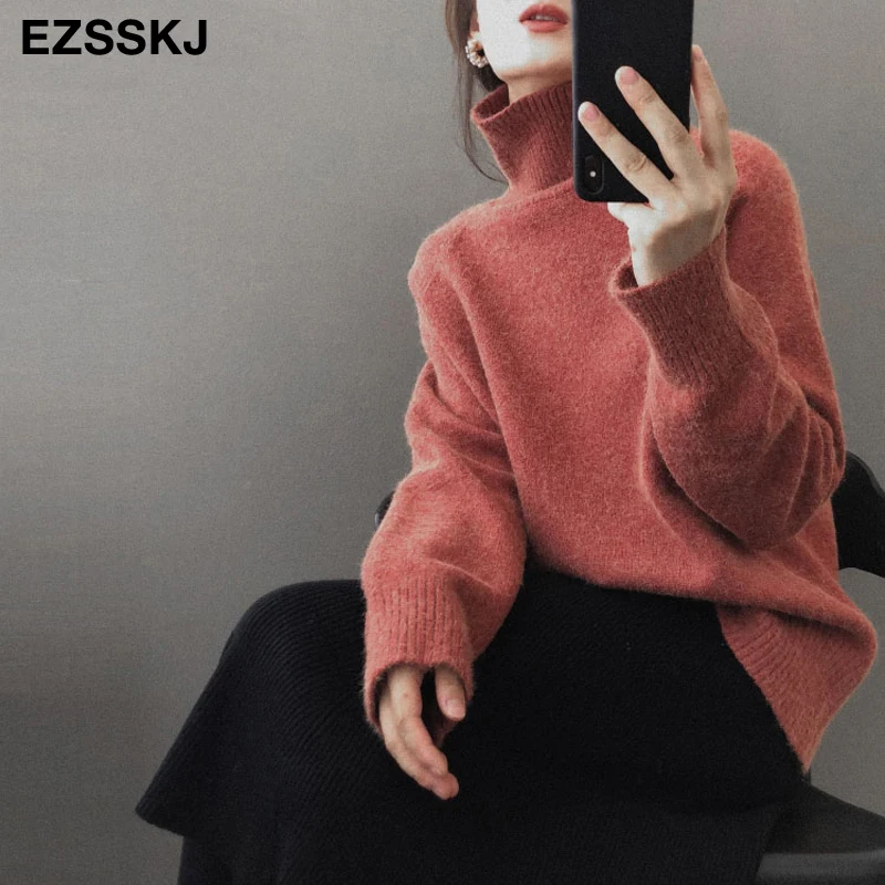 high neck brick red