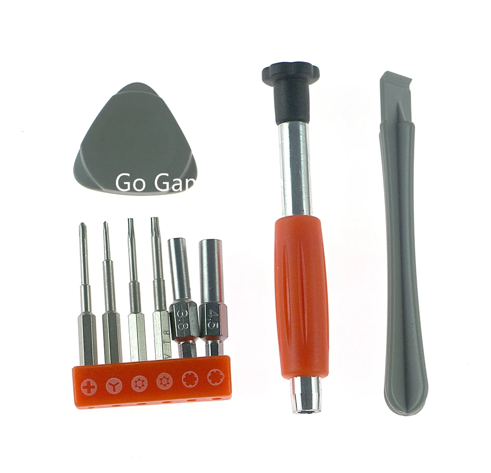 1set for Nintendo Wii/Switch/DSi/NEW 2DS 3DS XL L 9 in 1 set 3.8mm 4.5mm 6 Screwdriver Opening Tools Kit