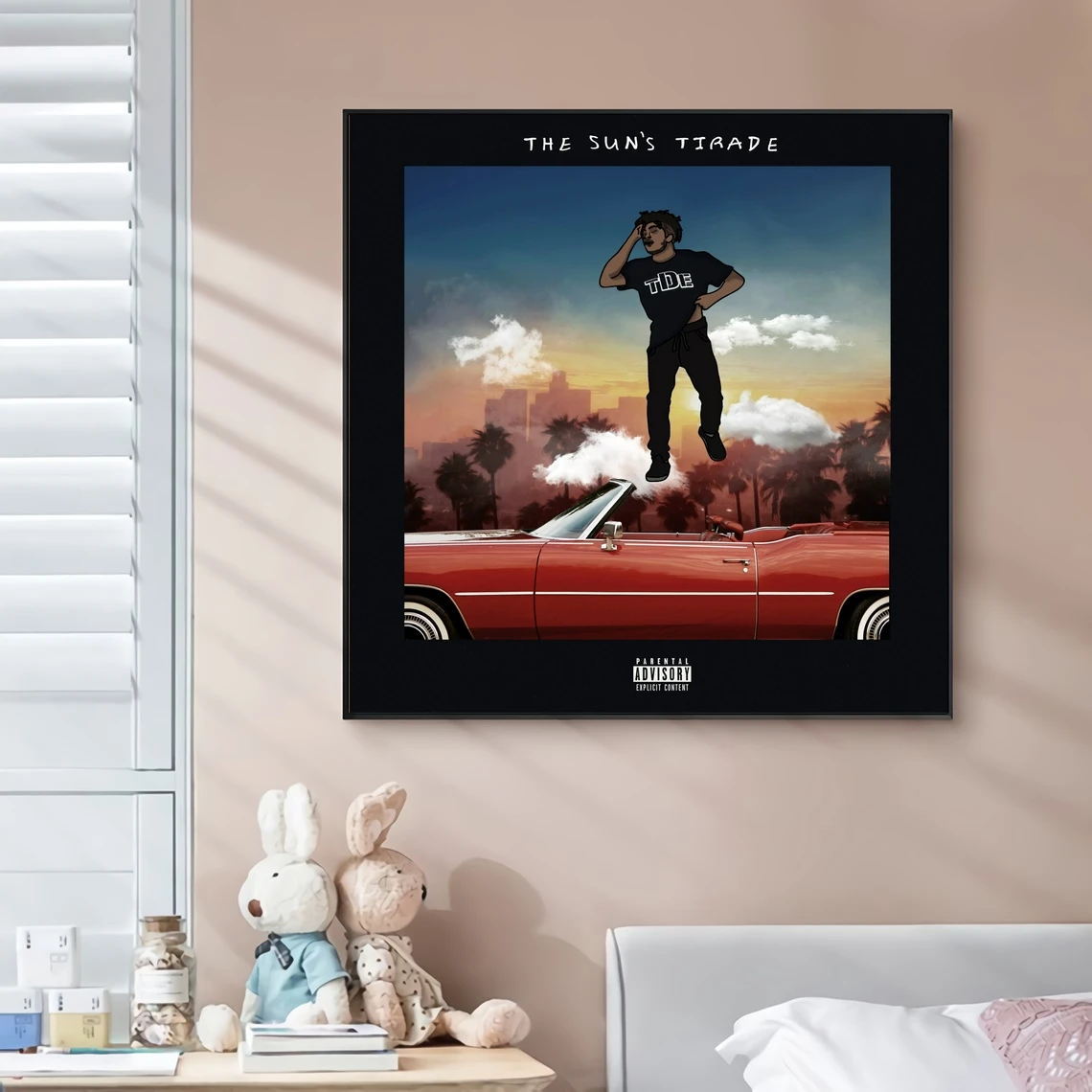 Isaiah Rashad The Sun's Tirade Music Album Poster Canvas Print Home Decoration wall Painting (No Frame)