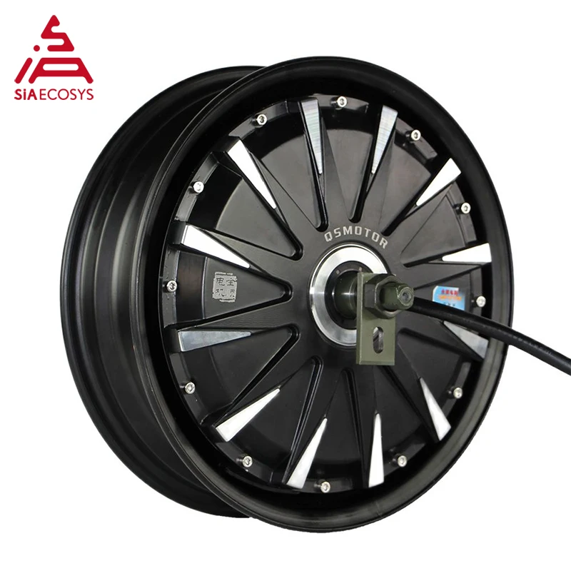 QS MOTOR 2000w 12inch 260 V1 48/60V/72V 60-70KPH Electric Scooter Brushless DC In-Wheel Hub Motor
