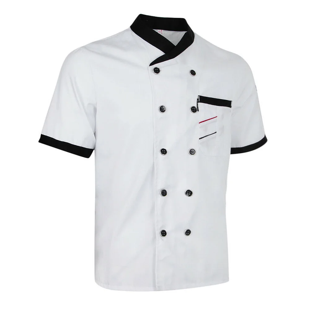 Unisex Chef Jacket Mens Chef Jas Restaurant Keuken Chef Uniform Restaurant Hotel Keuken Koken Kleding Catering Chef Overhemd