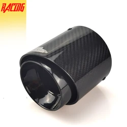 1 Pc Carbon Fiber Exhaust Muffler Tips Fit For Mini Cooper F54 F55 F56 F57 F60 R55