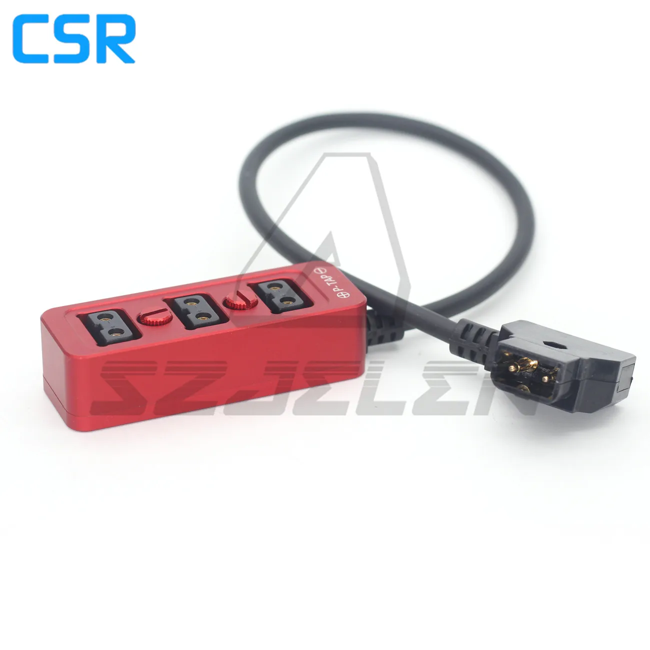 New D-Tap Male to 3-Port P-Tap Female Hub Adapter Splitter for ARRI/RED/SONY Camera Power Supply Distributor, fourway splitter