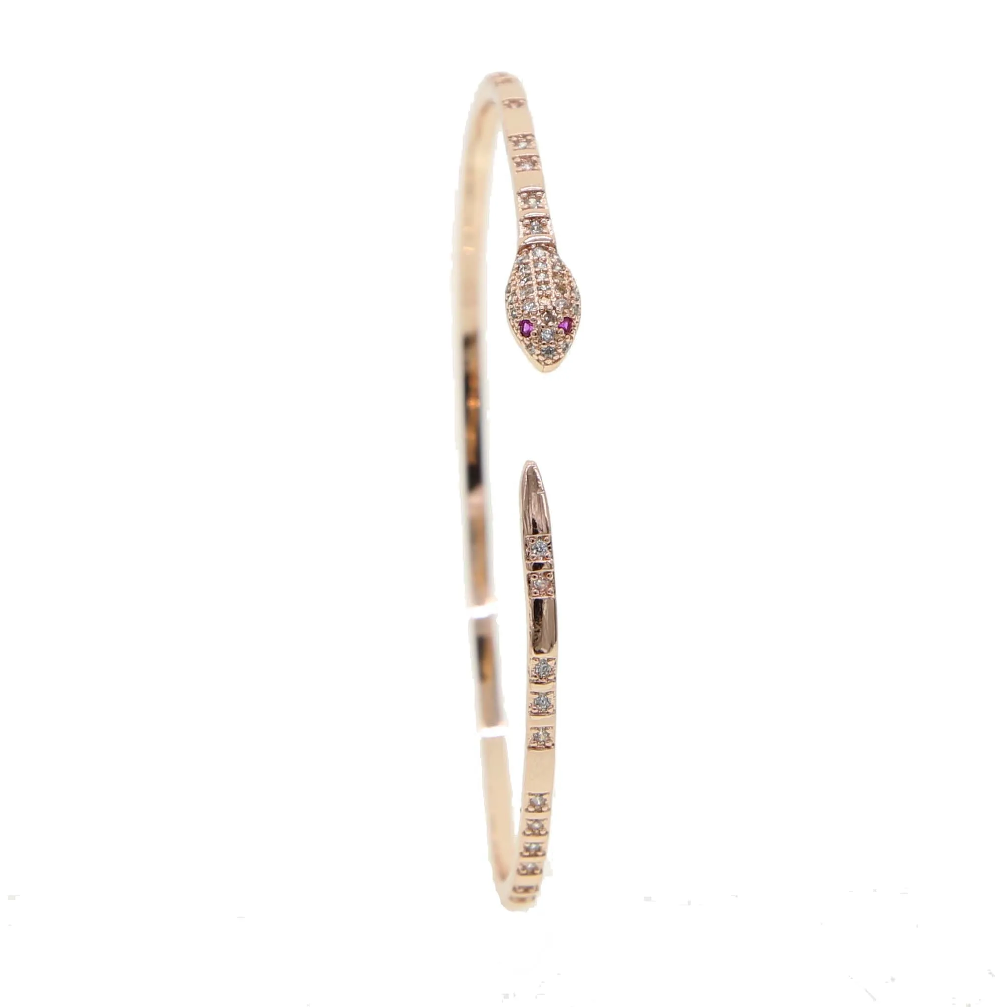 NEW 2020 Fashion Snake Charm Bracelets For Elegant Women Cubic Zirconia snake Bracelet & Bangle Adjustable Pulseras Mujer
