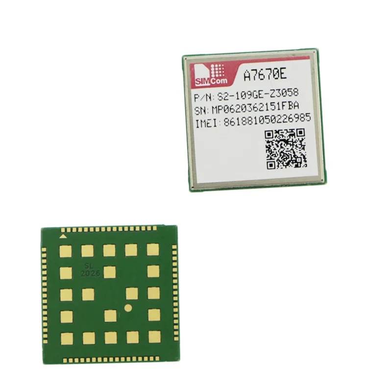 10PCS SIMCOM A7670 A7670E  4G LTE Cat1 module LGA package compatible with SIM7070 Series LTE-FDD/LTE-TDD/GSM/GPRS/EDGE