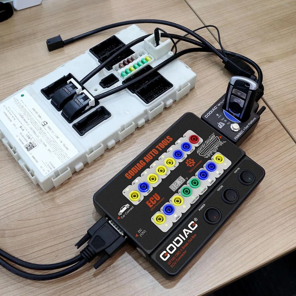 GODIAG for BMW FEM BDC Test Platform Work with GT100/ Xhorse VVDI2 VVDI Key Programmer /Autel IM608 /CGDI Prog